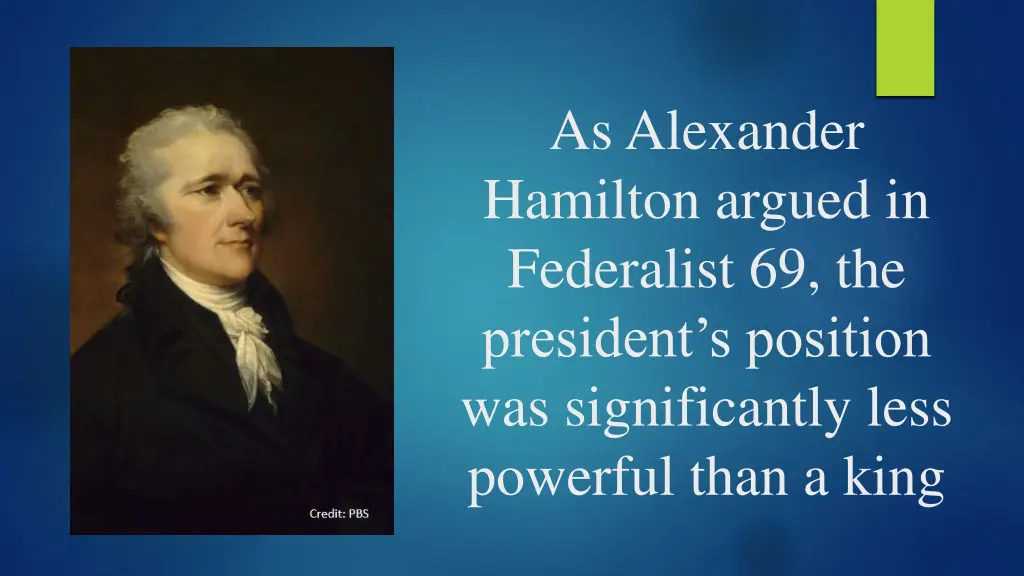 as alexander hamilton argued in federalist