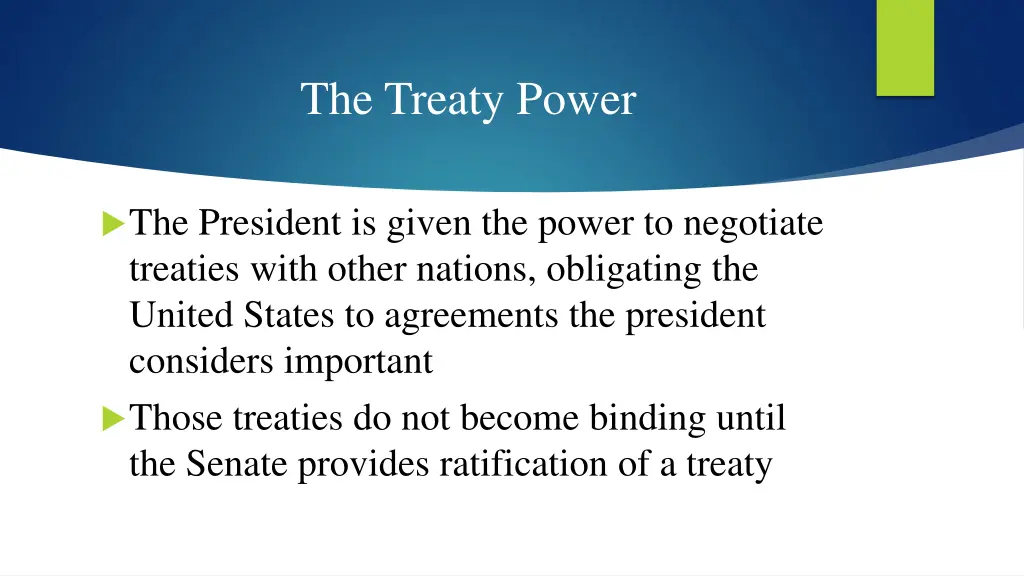 the treaty power