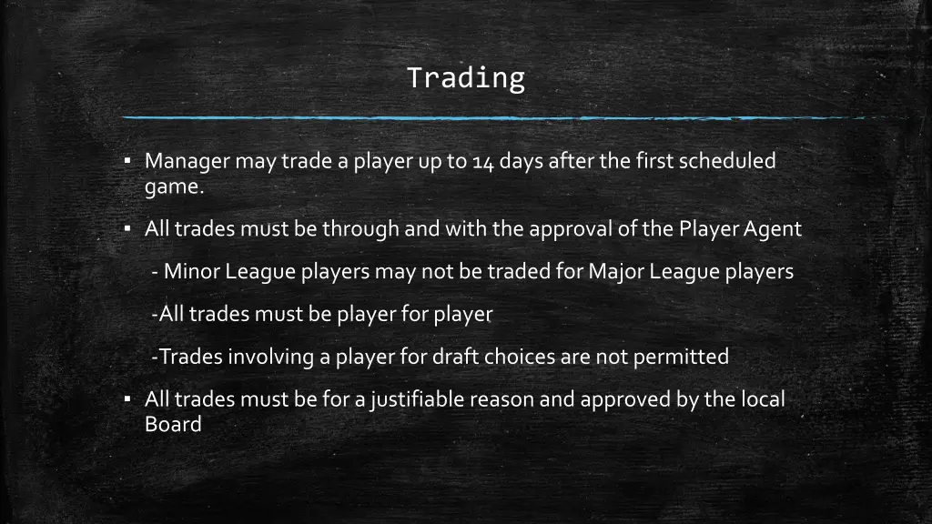 trading