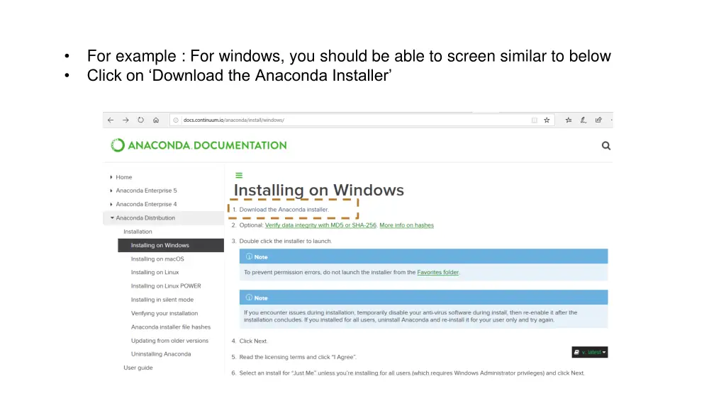 for example for windows you should be able