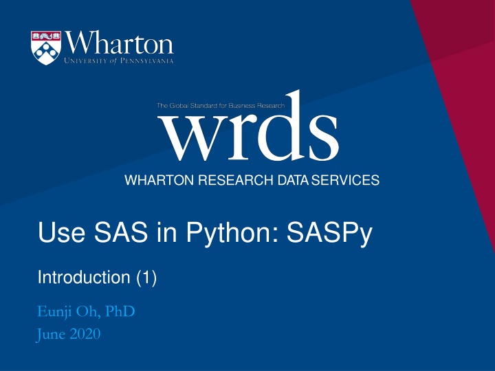 wharton research dataservices