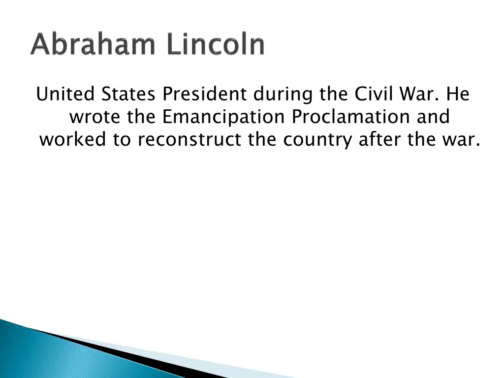 united states president during the civil