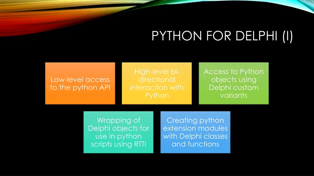 python for delphi i