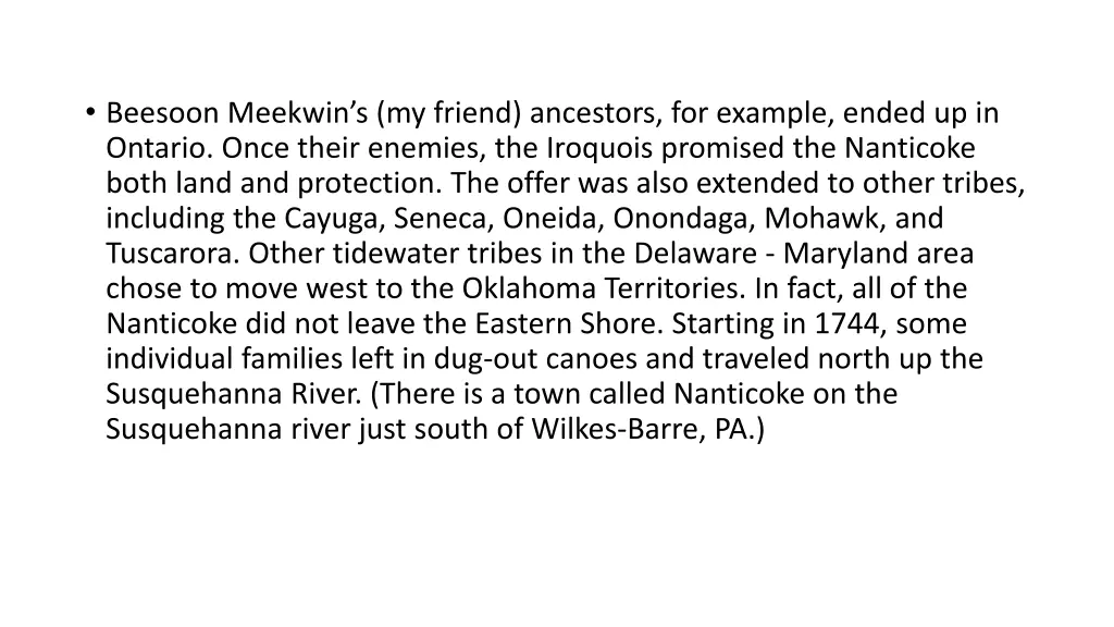 beesoon meekwin s my friend ancestors for example