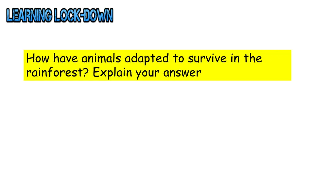 how have animals adapted to survive