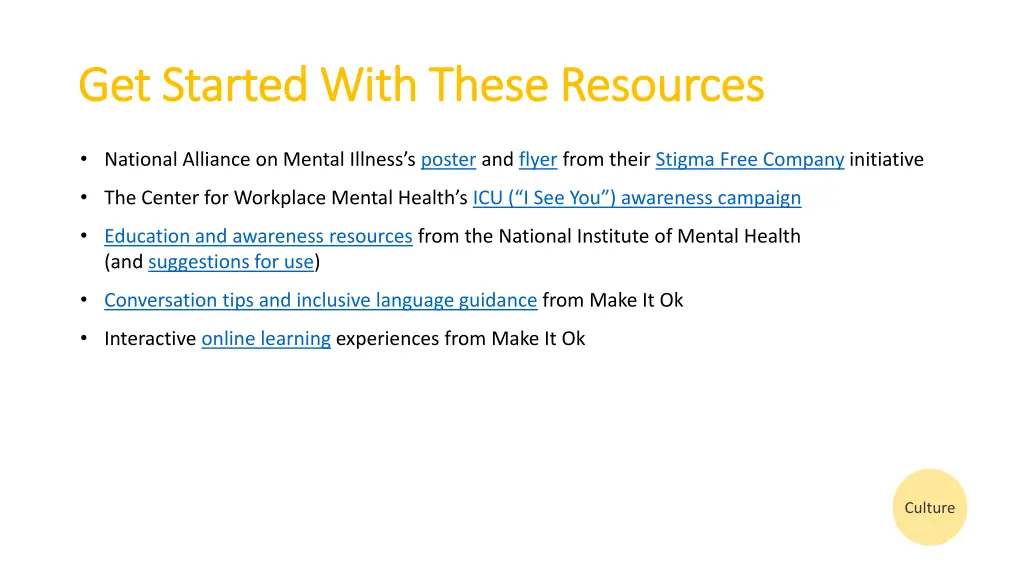 get started with these resources get started with