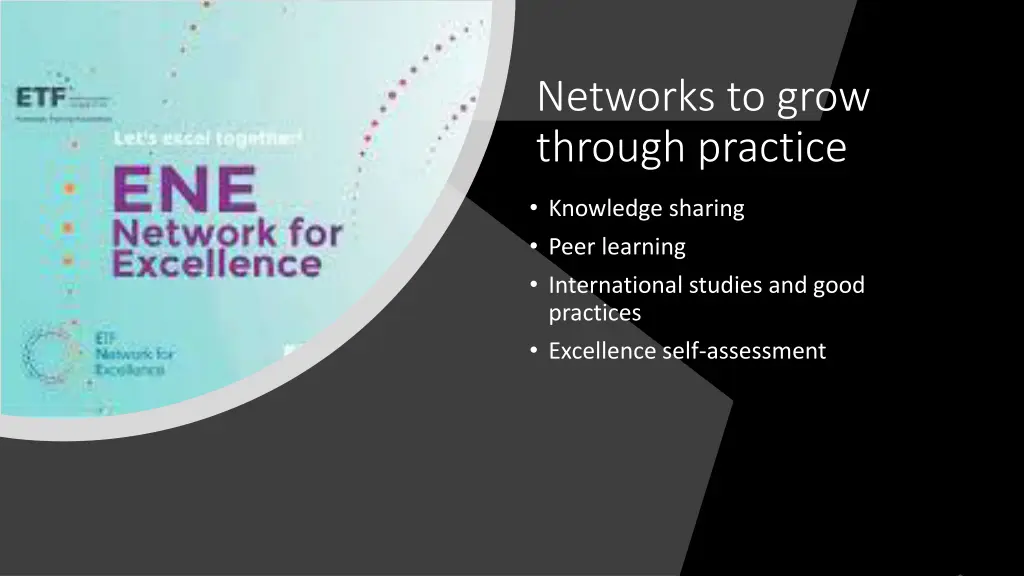 networks to grow through practice