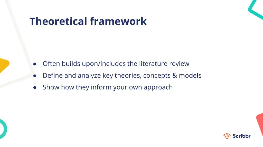 theoretical framework