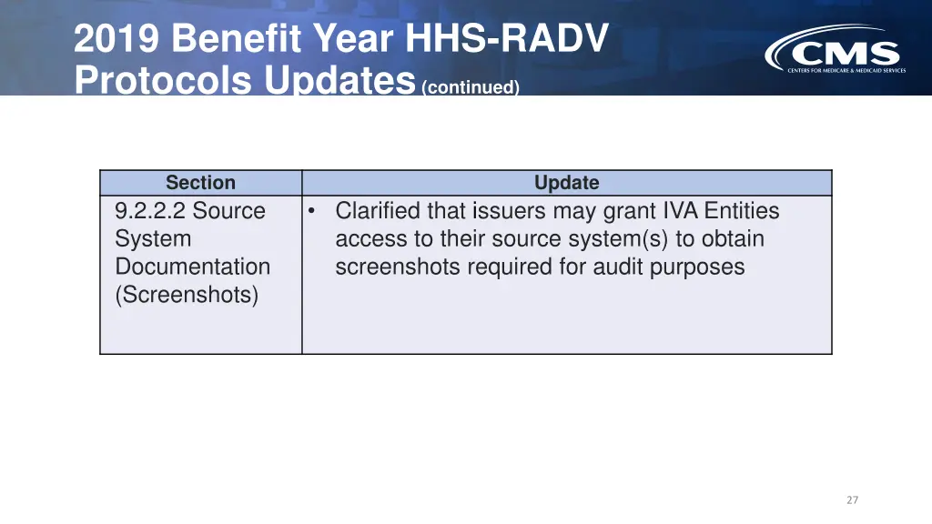 2019 benefit year hhs radv protocols updates 9