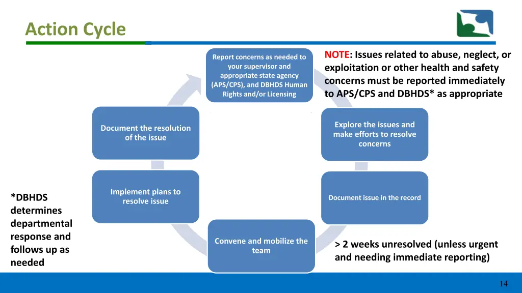 action cycle