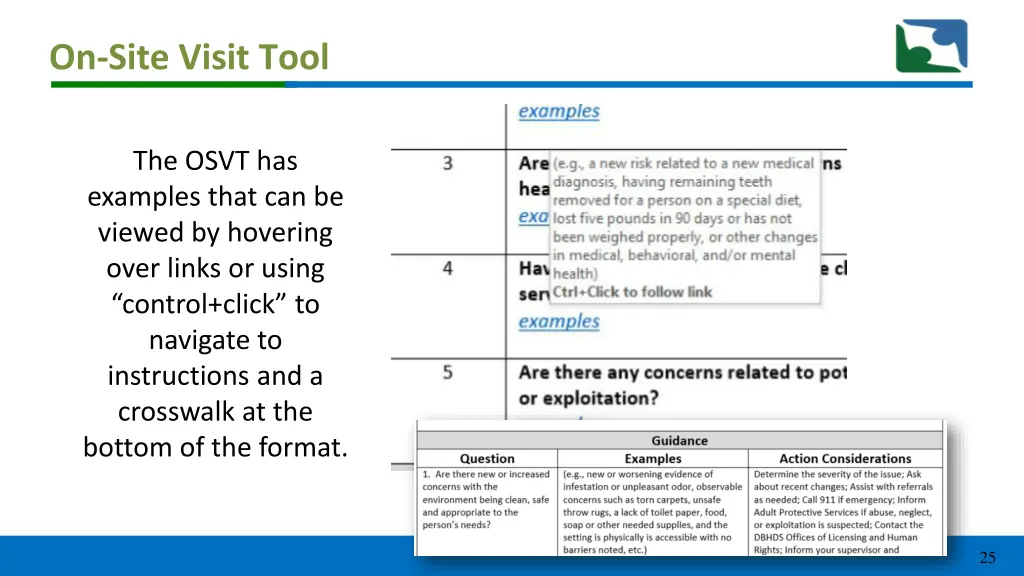 on site visit tool 4