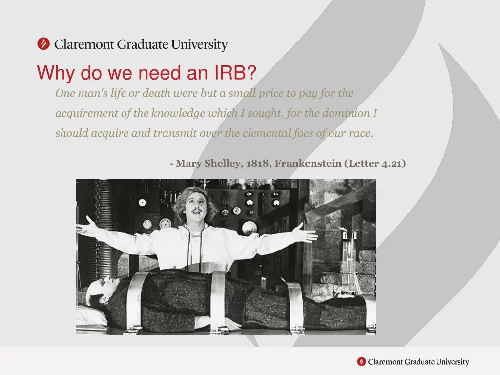 why do we need an irb