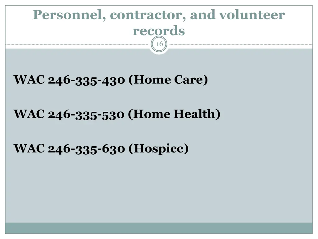 personnel contractor and volunteer records 16