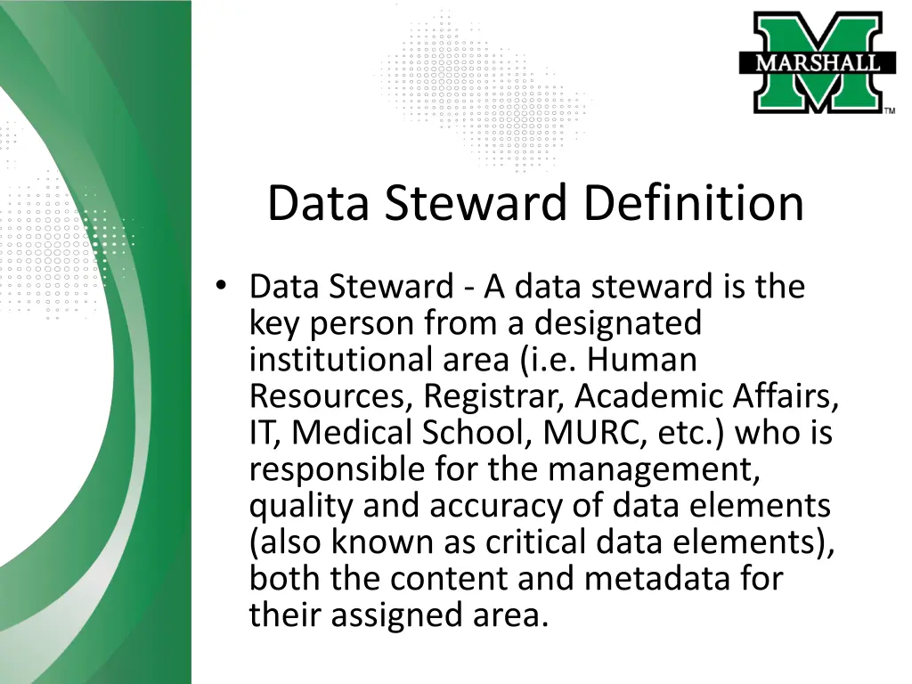 data steward definition