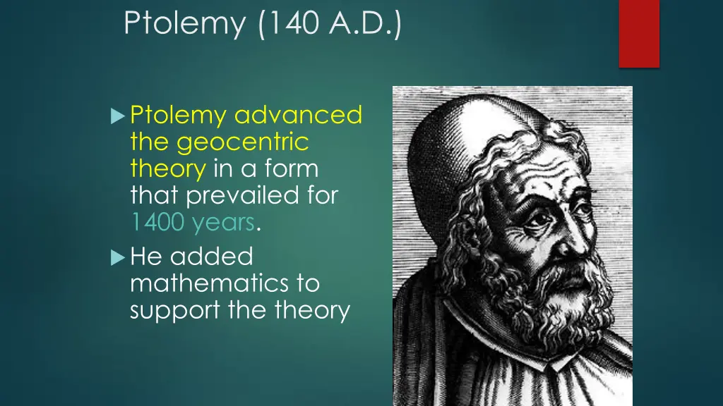 ptolemy 140 a d