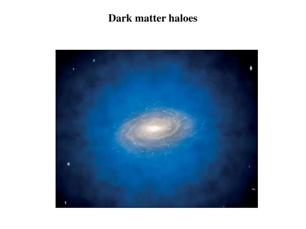 dark matter haloes