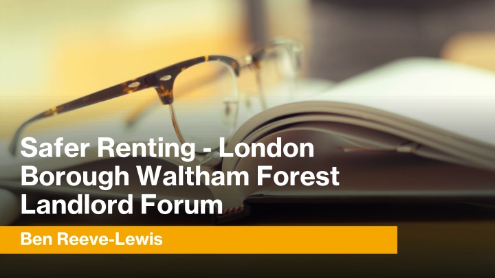 safer renting london borough waltham forest