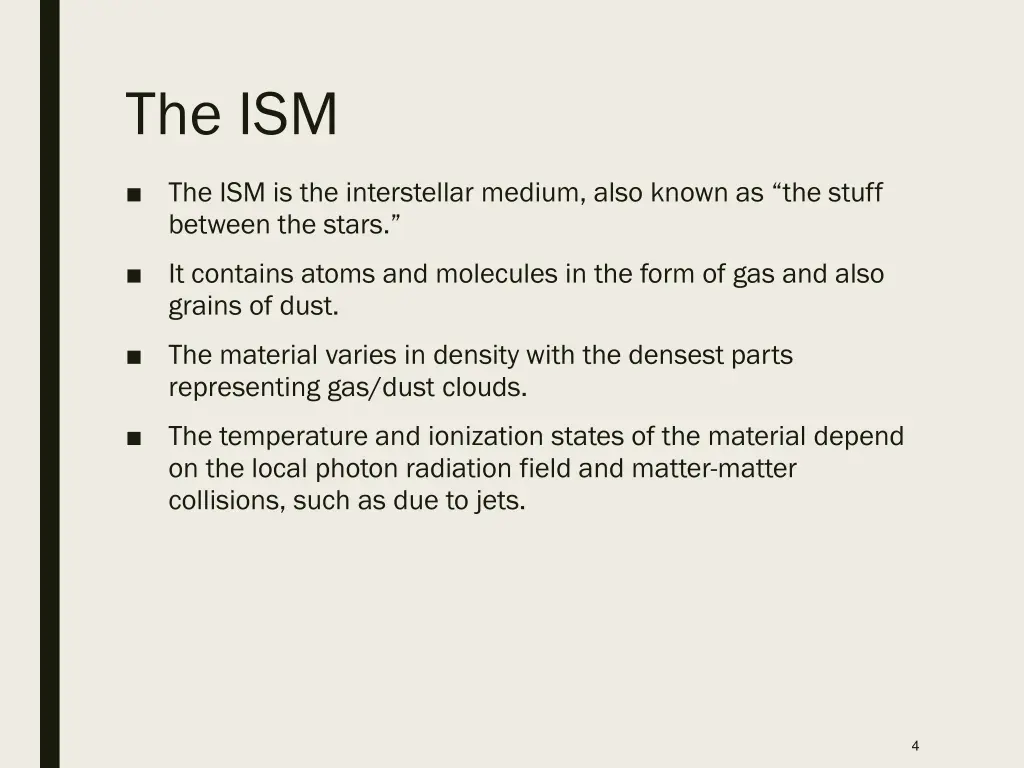 the ism