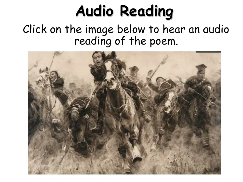 audio reading