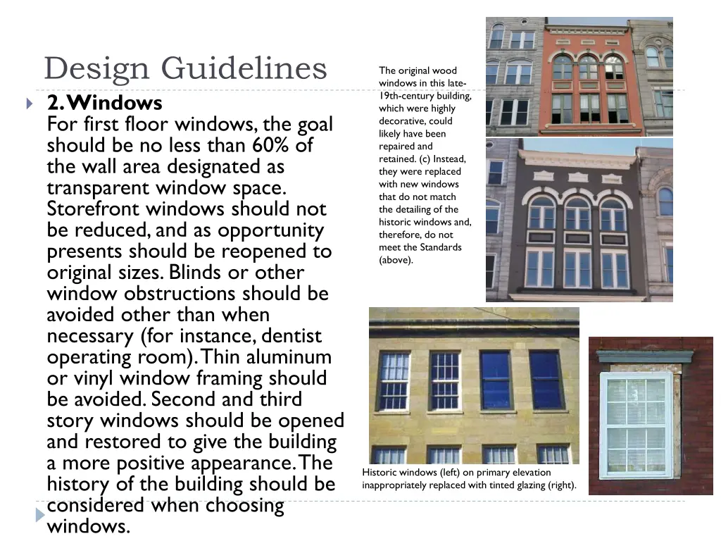 design guidelines 2 windows for first floor