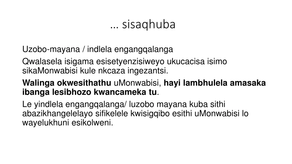 sisaqhuba 4