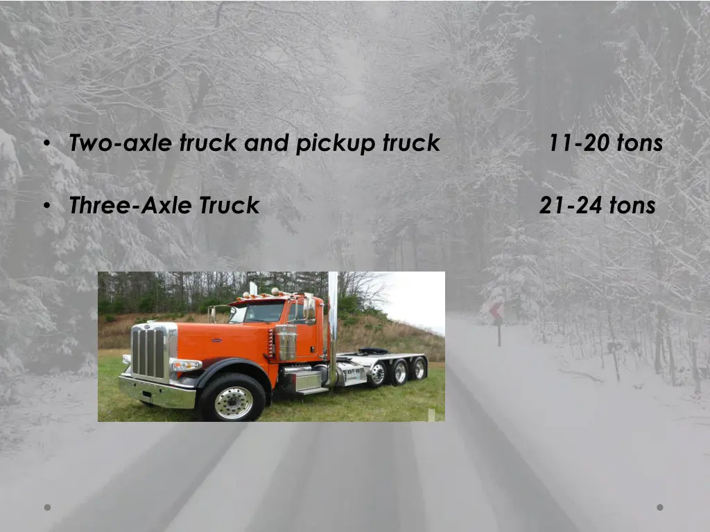 two axle truck and pickup truck