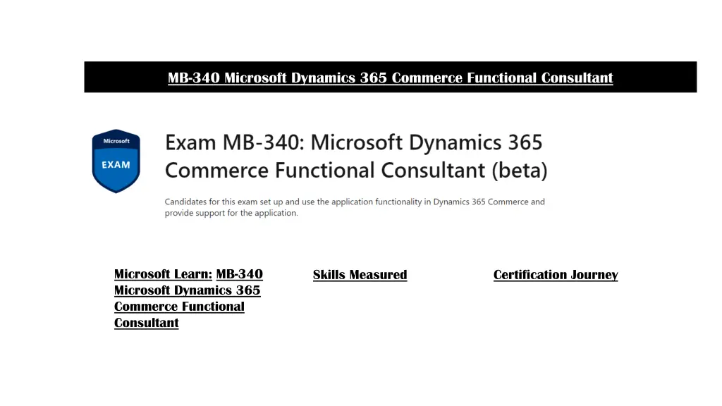 mb 340 microsoft dynamics 365 commerce functional