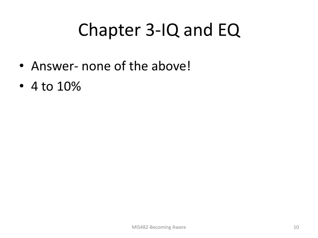 chapter 3 iq and eq 1