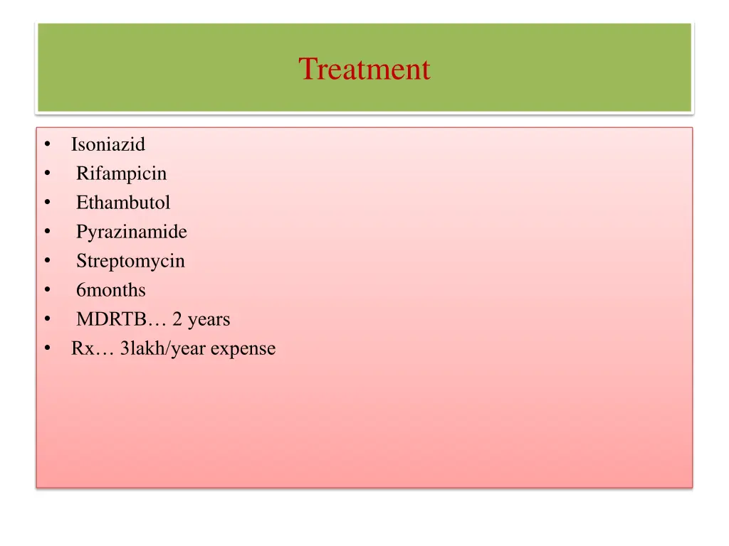 treatment