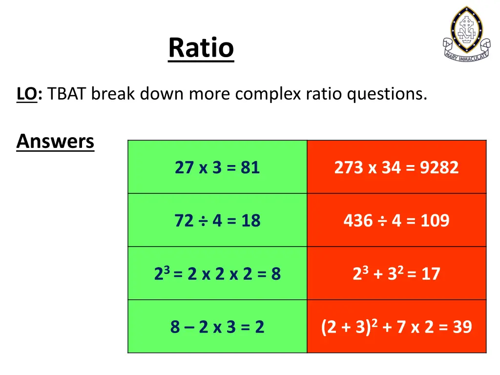 ratio 3