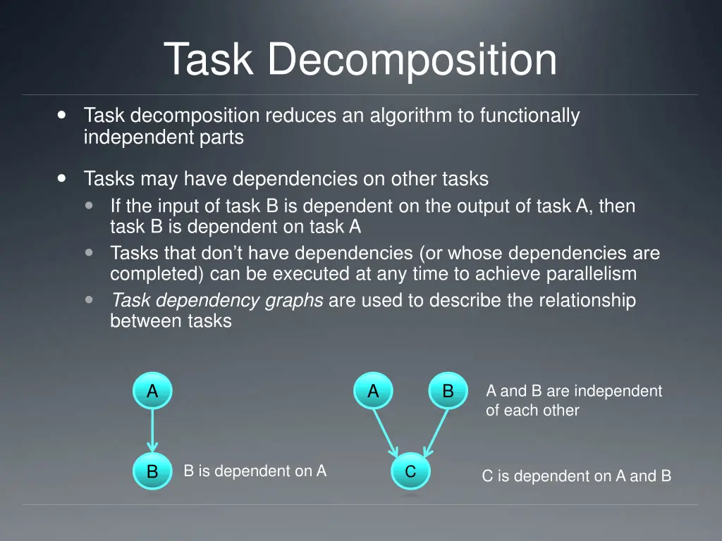 task decomposition