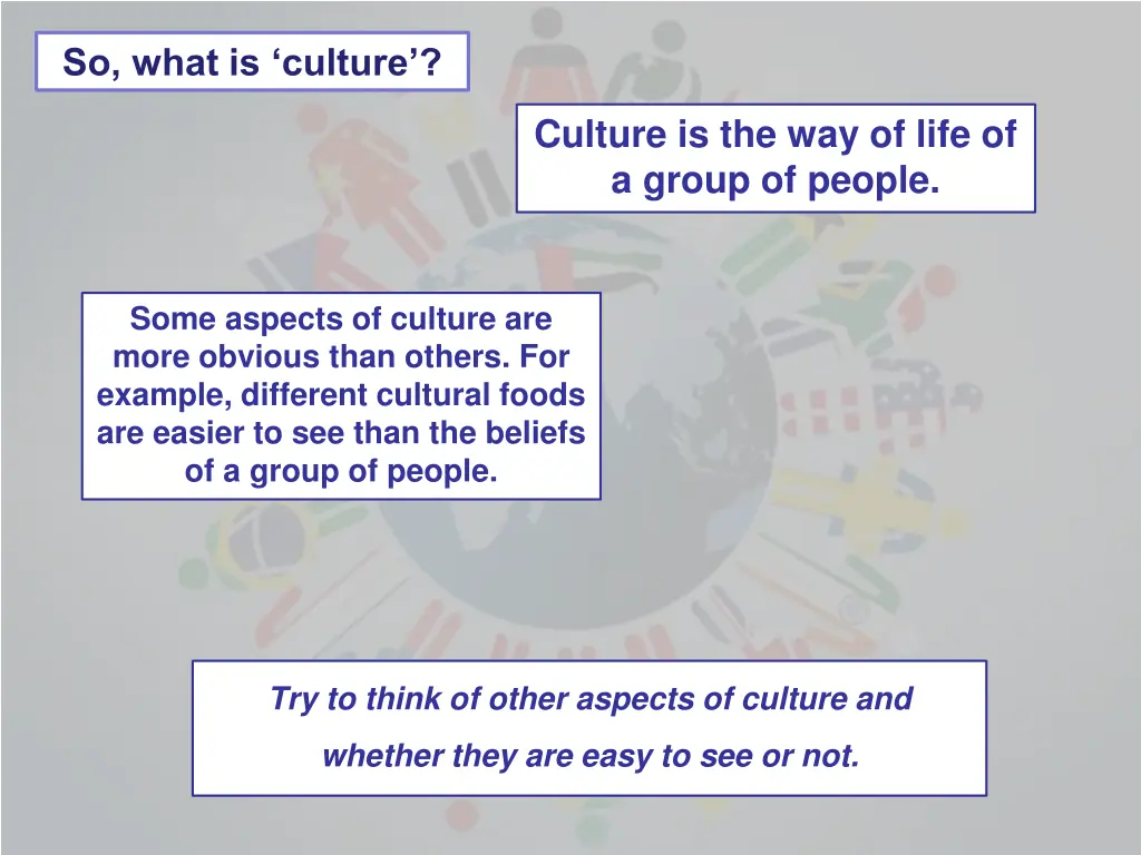 so what is culture