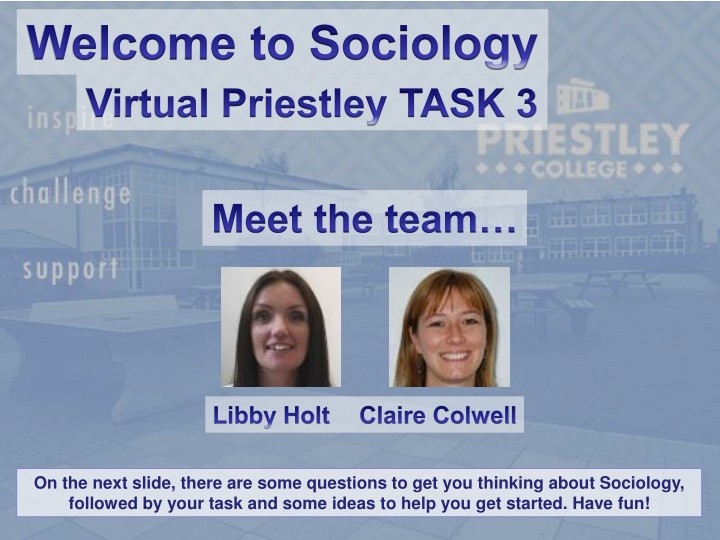 welcome to sociology virtual priestley task 3