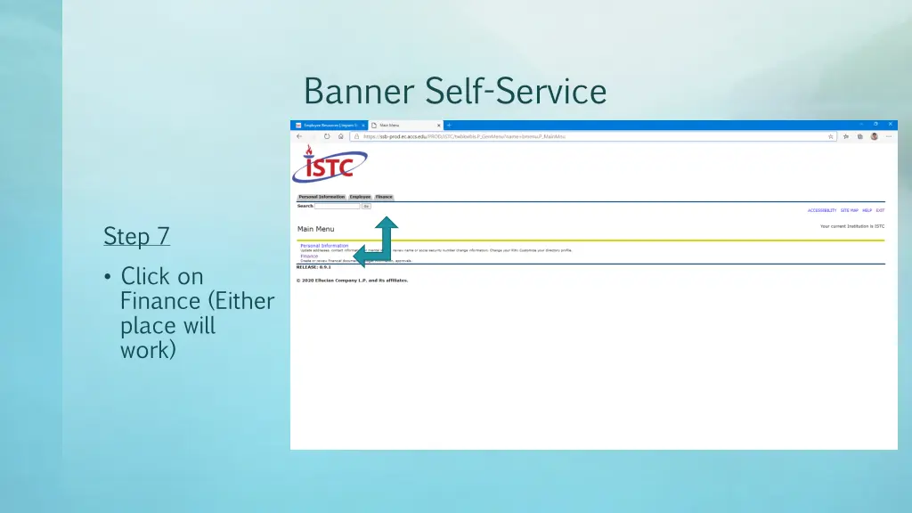 banner self service 1