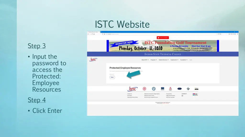 istc website 1