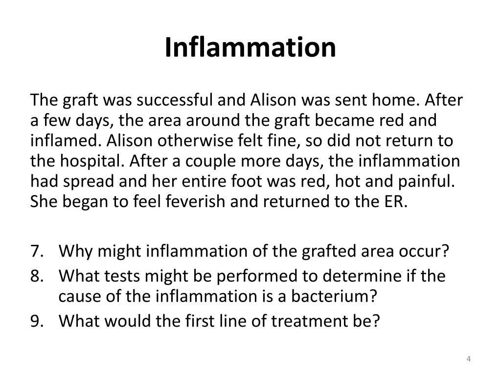 inflammation