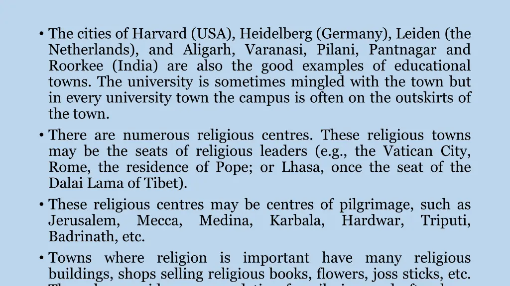 the cities of harvard usa heidelberg germany