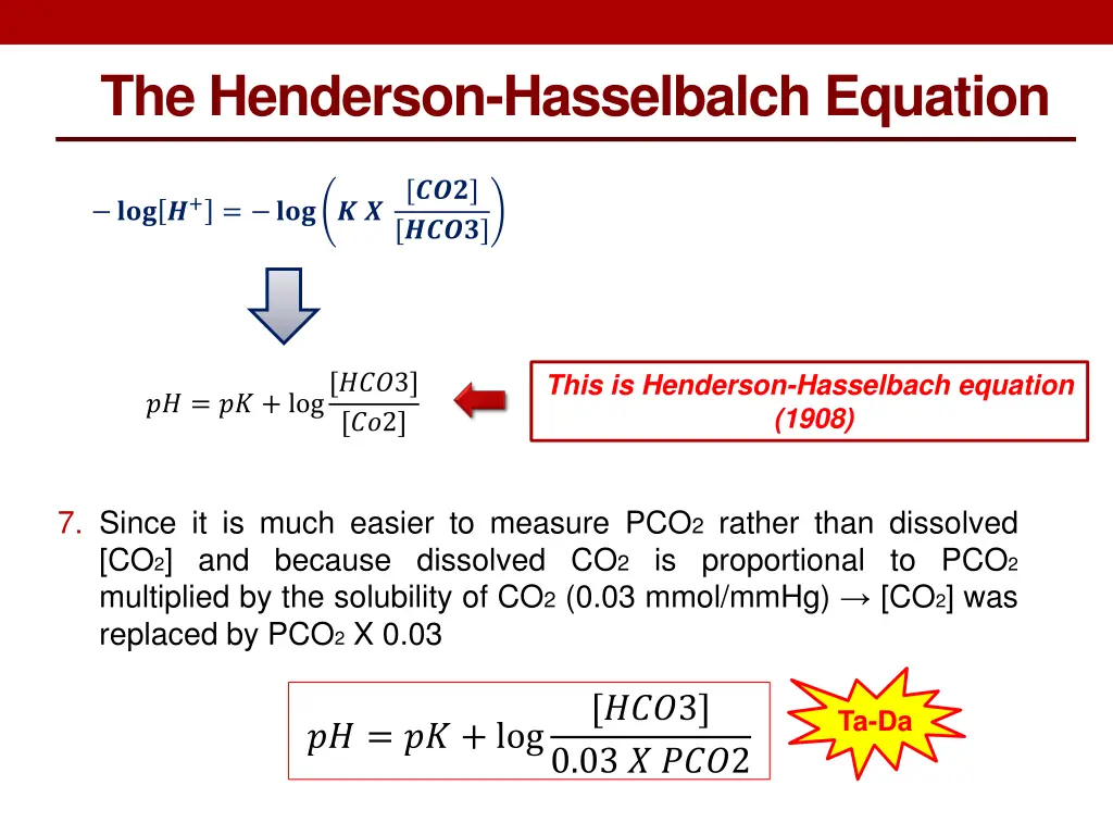 the henderson hasselbalch equation 4