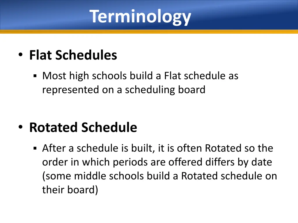 terminology