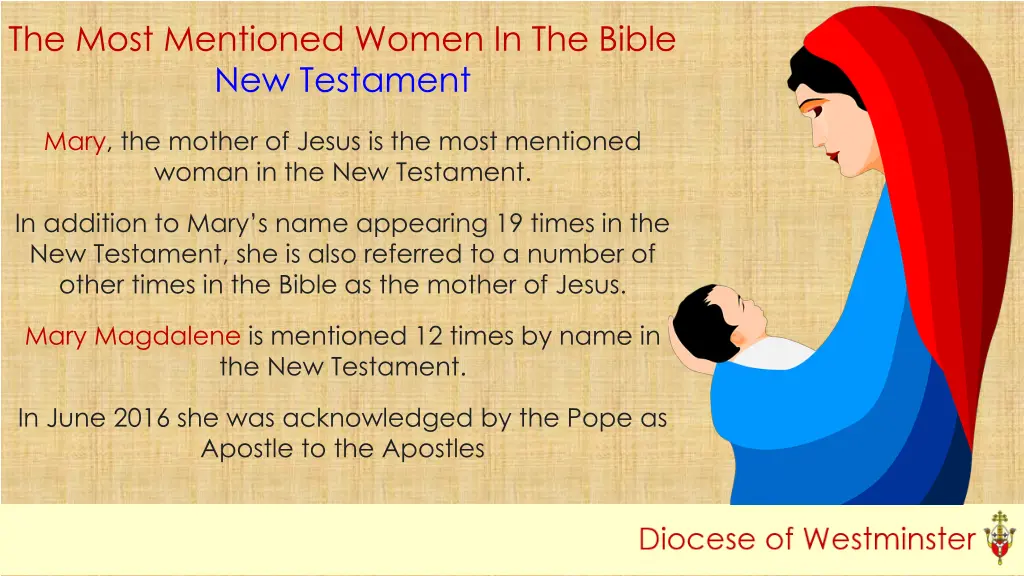 the most mentioned women in the bible 1