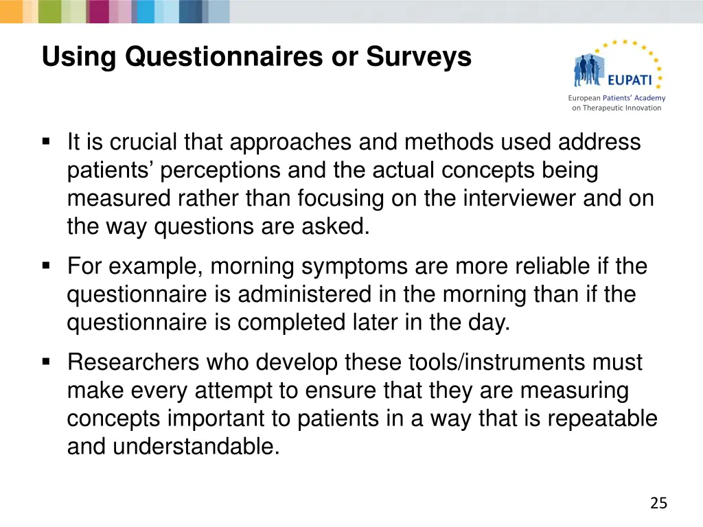 using questionnaires or surveys 1