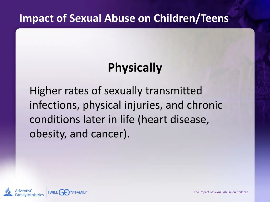 impact of sexual abuse on children teens 3