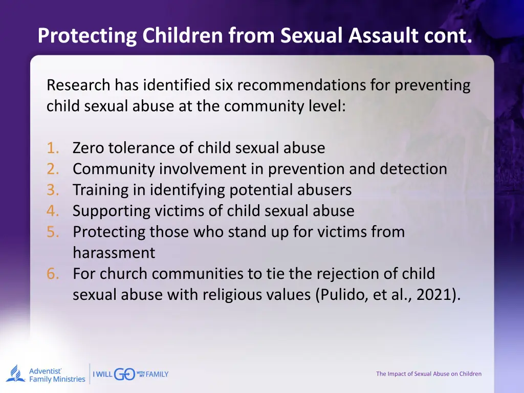 protecting children from sexual assault cont 2