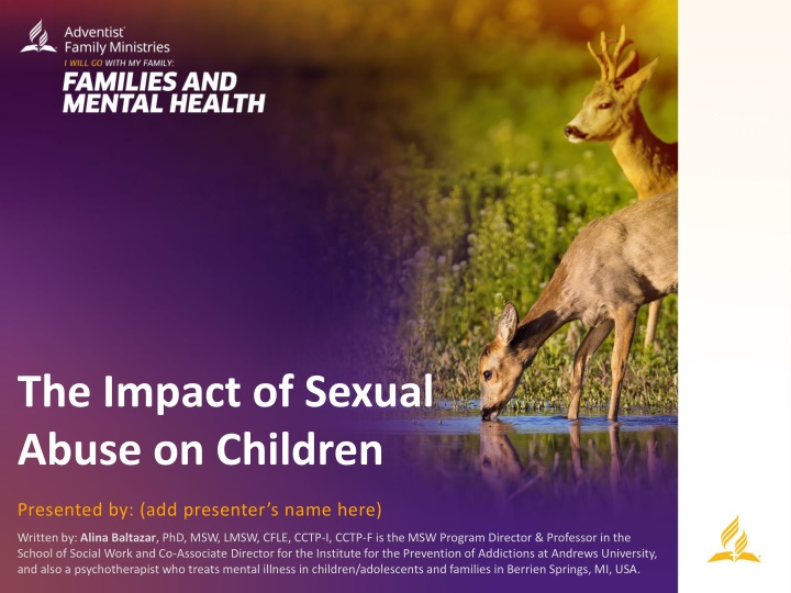 the impact of sexual abuse on children