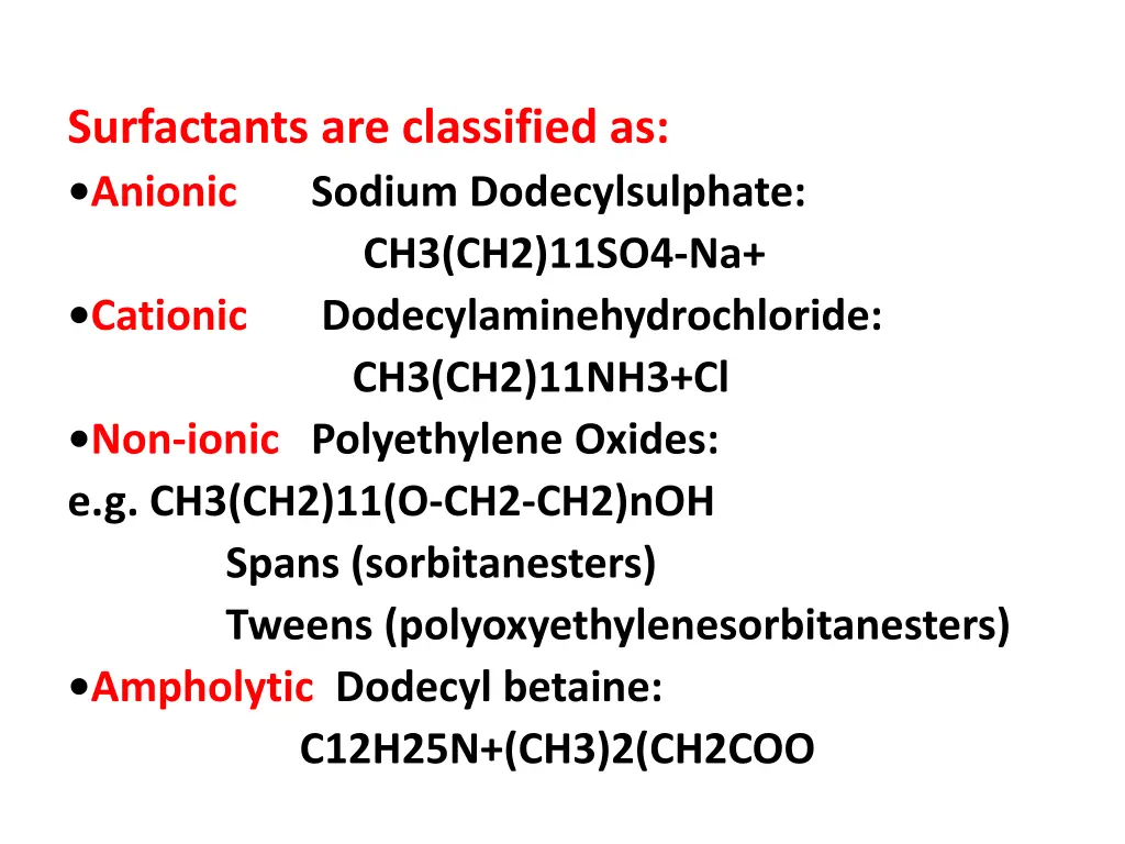 surfactants are classified as anionic sodium