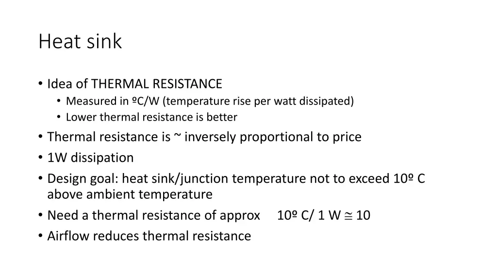 heat sink 1