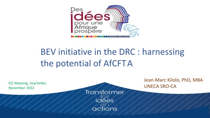 bev initiative in the drc harnessing