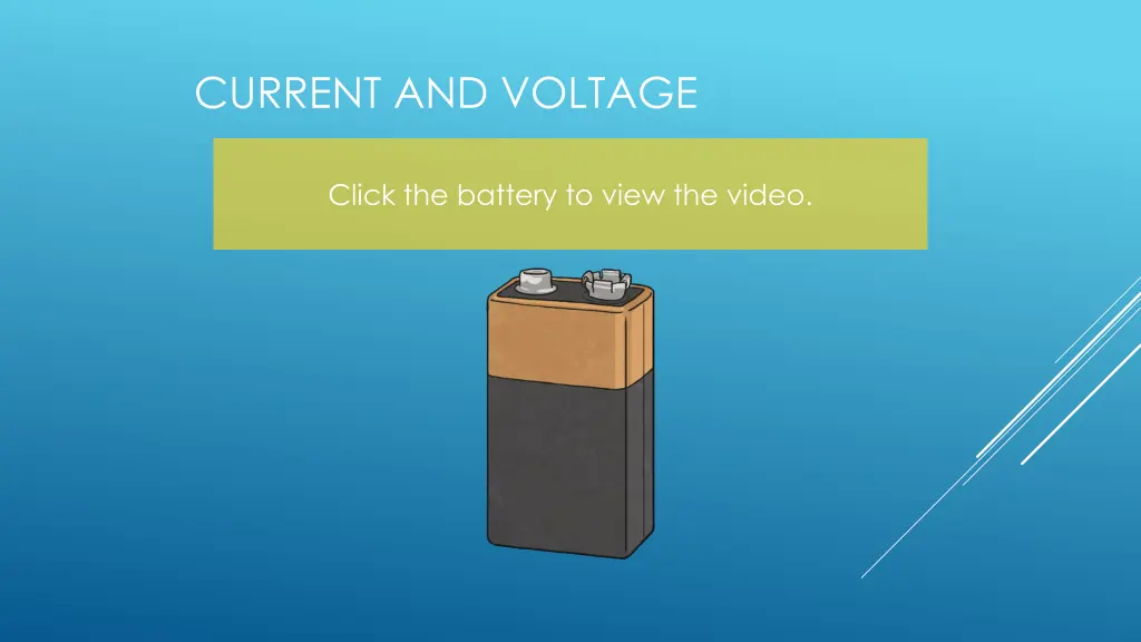 current and voltage