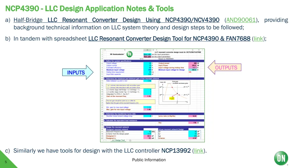 ncp4390 ncp4390 llc design application notes