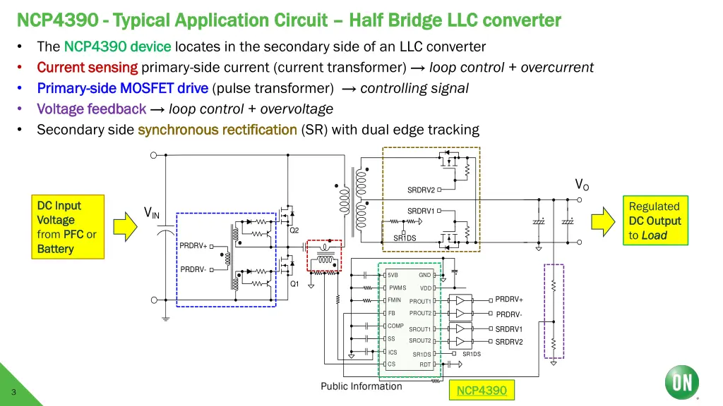 ncp4390 ncp4390 typical application circuit